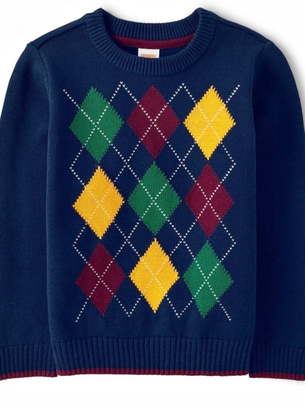 Gymboree Intarsia Argyle Sweater - Prep School